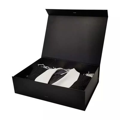 데보스는 패키징 박스 미생물에 의해 분해된 검은 자기를 띤 선물 상자 SGS에게 입힙니다