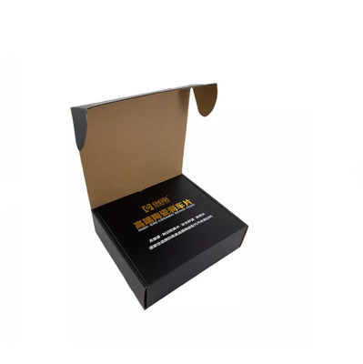 골판지재 검은 운송 박스 작은 디보싱 ISO9001