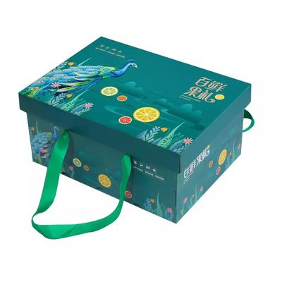박스 OEM ODM 야채 패킹상자를 패키징하는 맞춘 인쇄된 과일