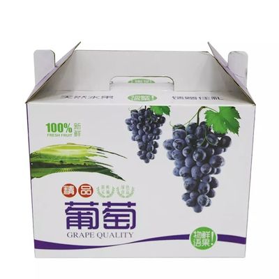 상자 재활용할 수 있는 Dia9cm*H16cm을 싸는 골판지재 포도