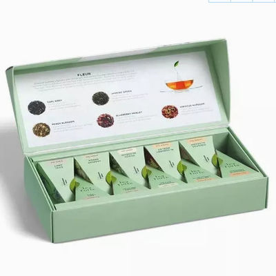 손으로 만들어서 접는 맞춘 인쇄된 마분지 종이 티박스